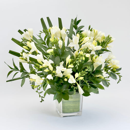 Freesia Vase Arrangement - Office Flower