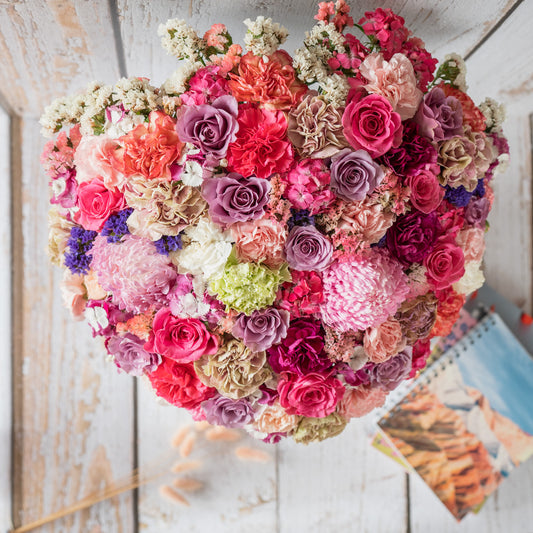 Bright Beauty | White, Purple, and Pink Blooms - Office Flower