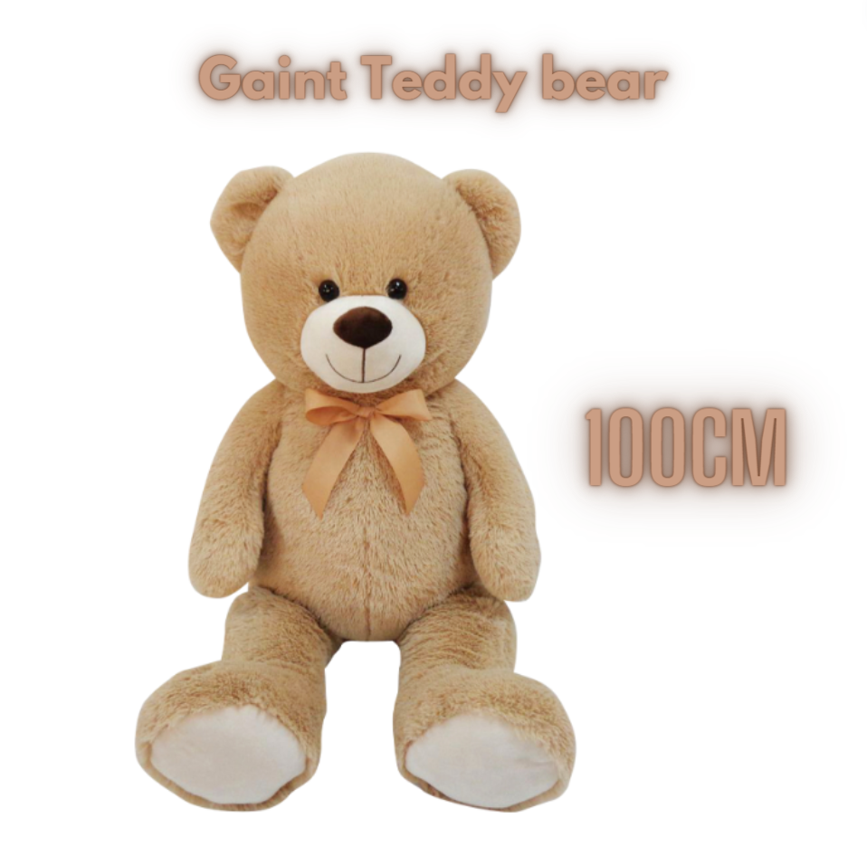 Giant Teddy Bear 1 meter - Office Flower