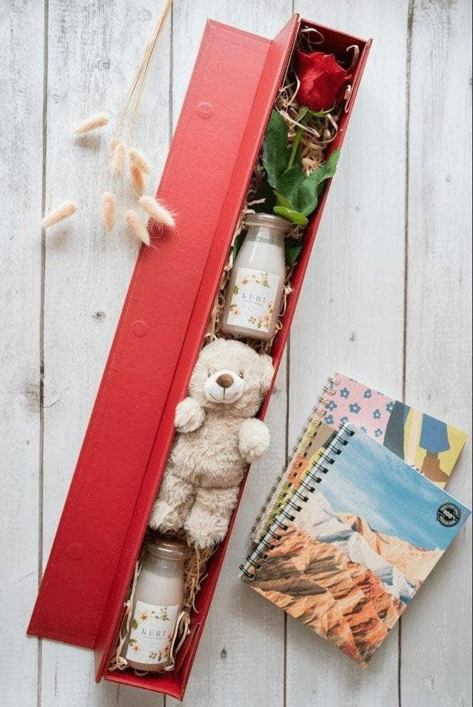 Single Rose Box - Office Flower