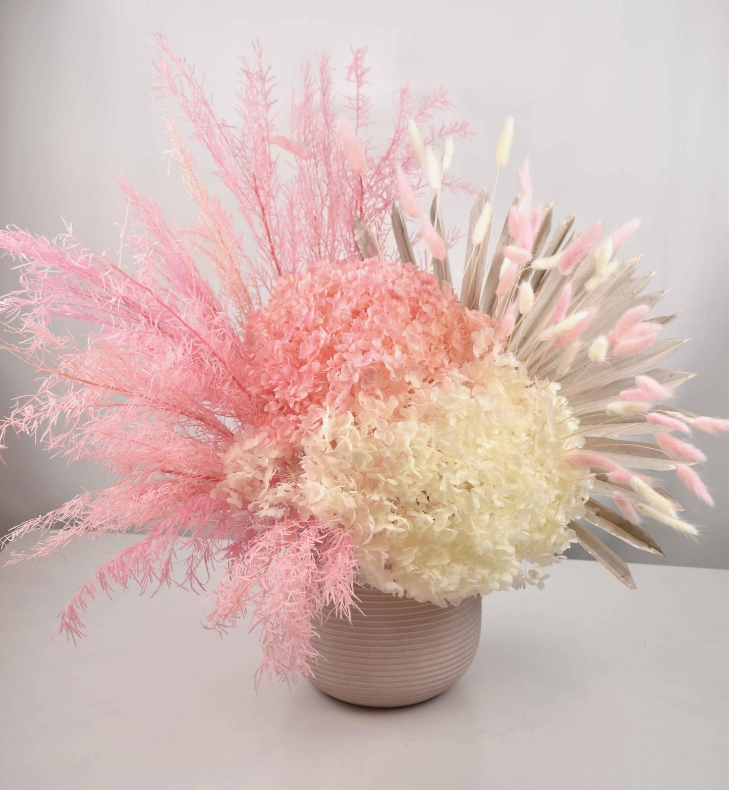 Pink Smoke Essence Dried Flowers - Office Flower