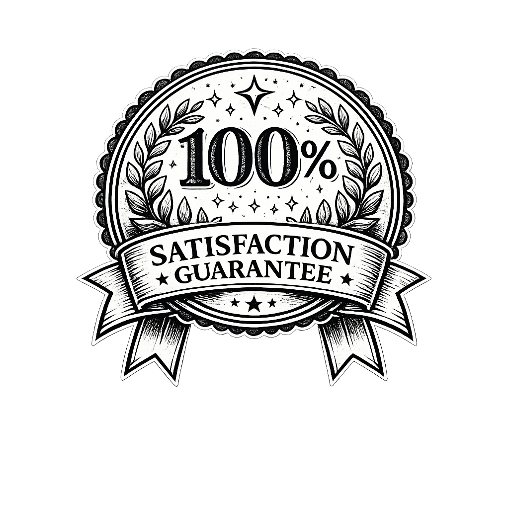 satisfaction gurantee