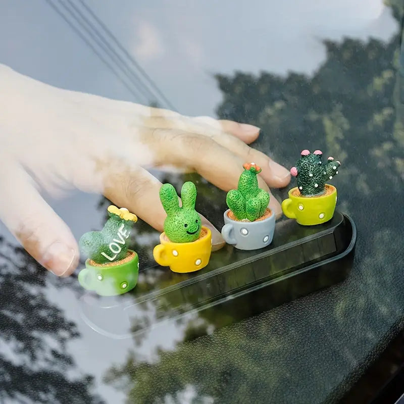 mini succulent for car decoration