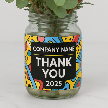 Custom Jar with logo
