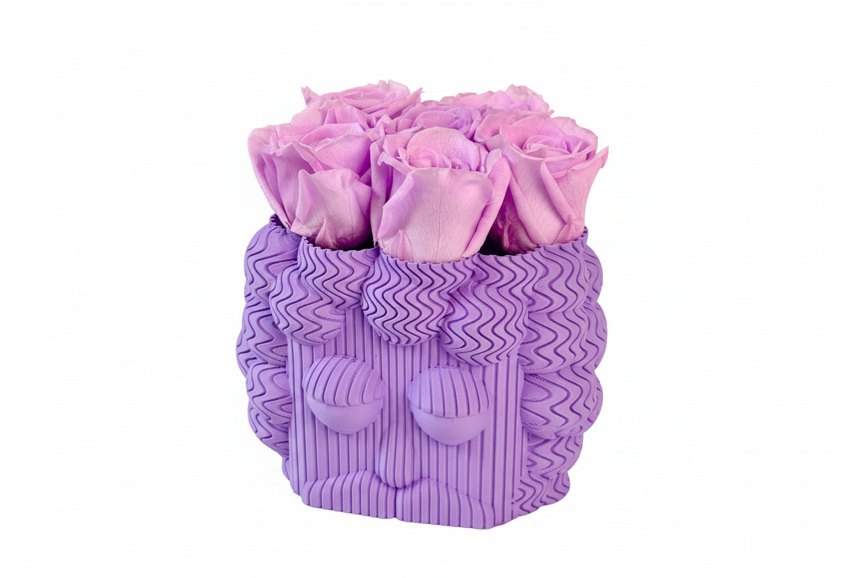 Purple forever rose box