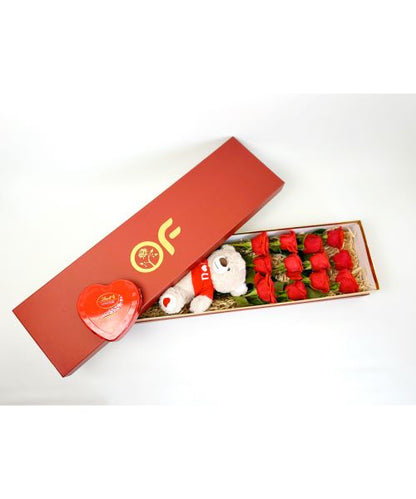 Red Roses Luxe Box