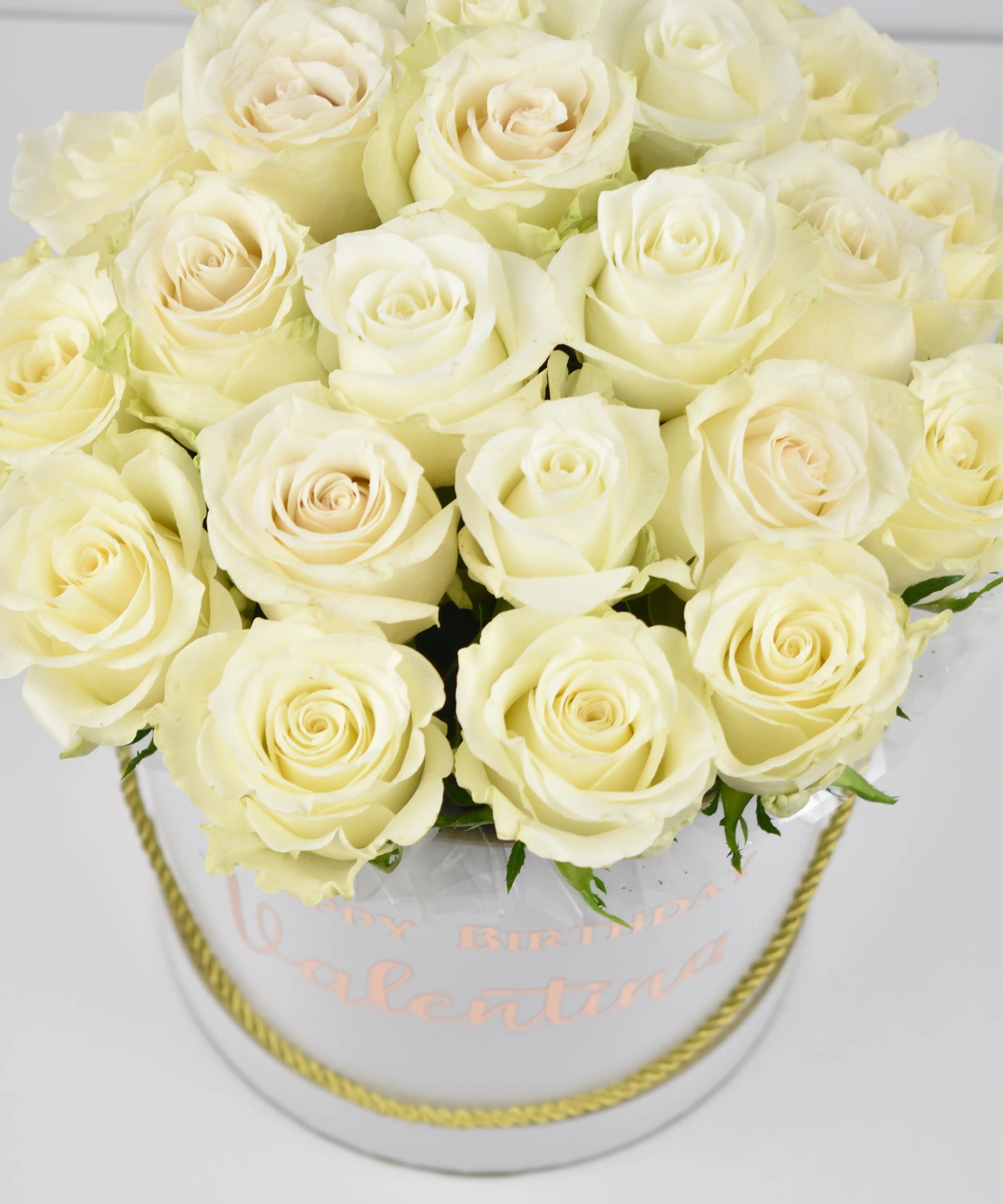 Premium White Roses