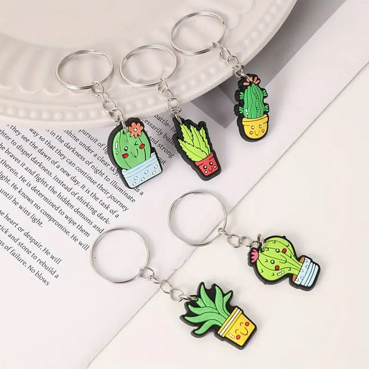 Cactus keychain