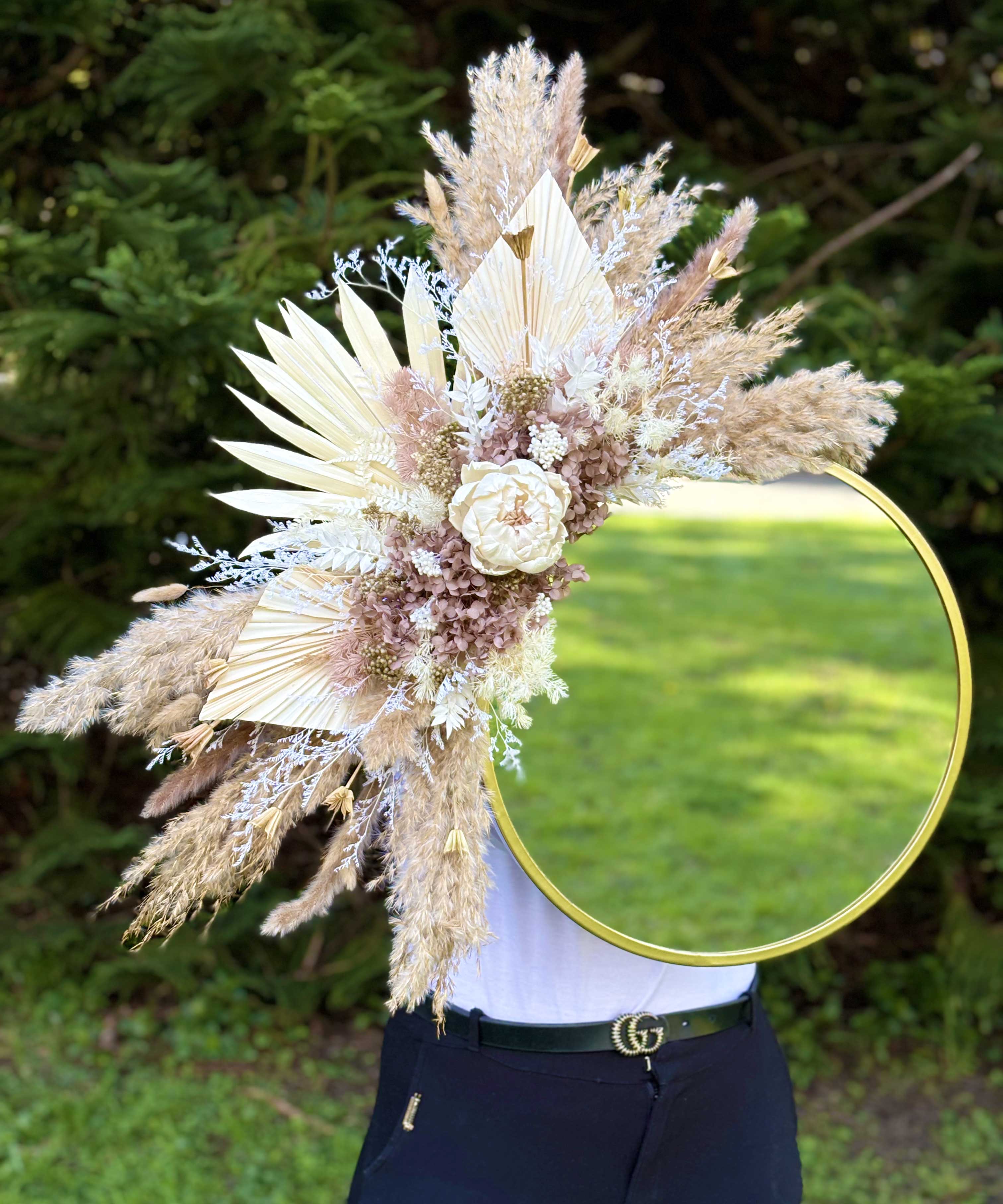 Salon Flower Mirror 