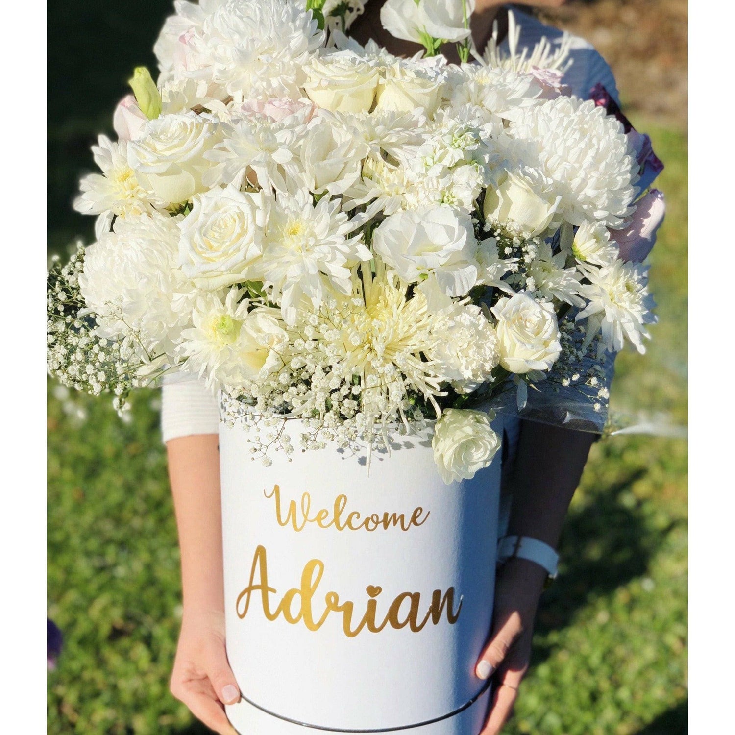 White Blooms - Office Flower