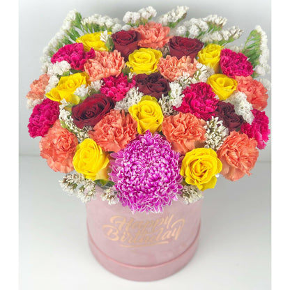 Bright and Bold Blooms - Office Flower