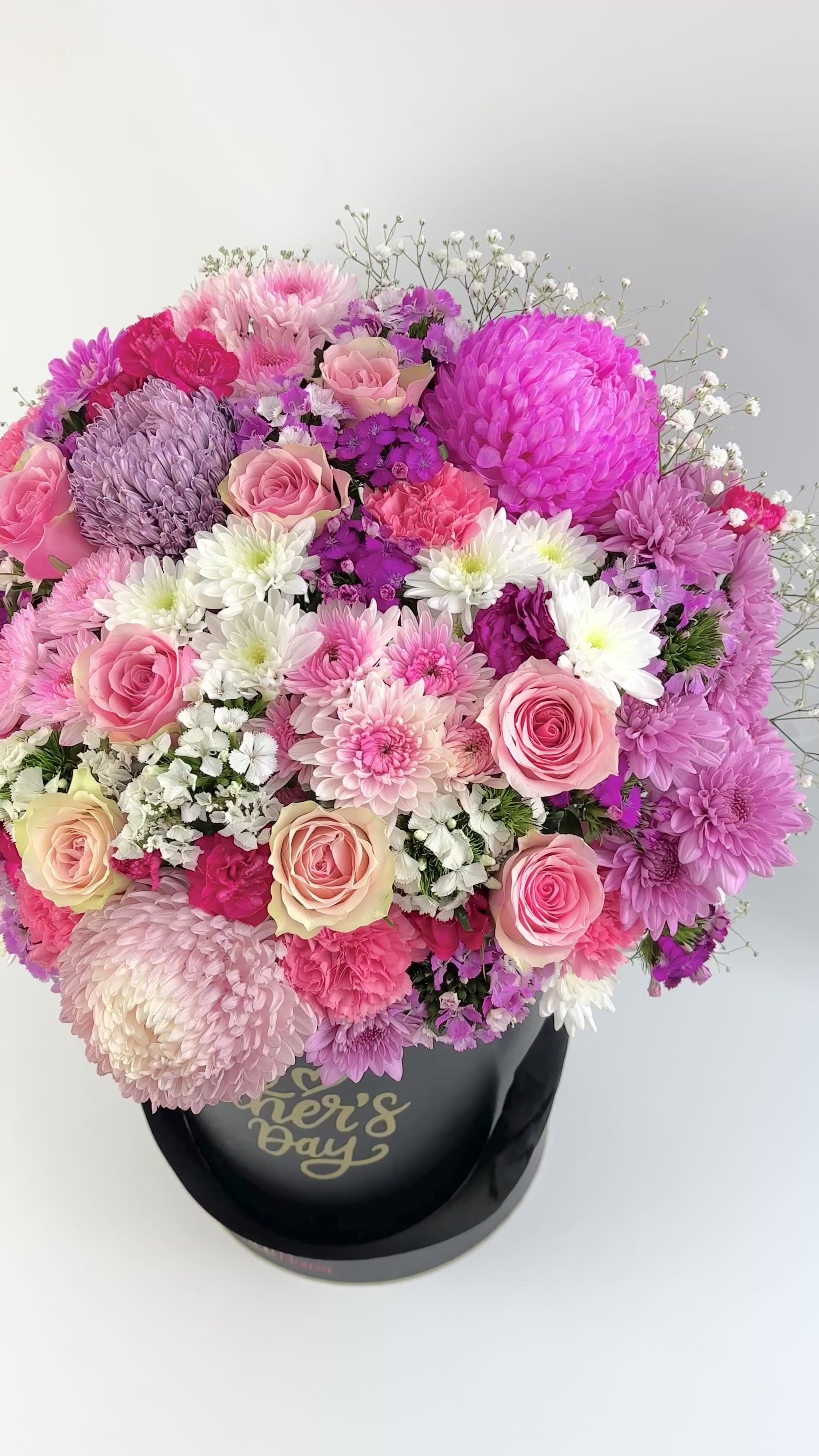 personalised flower box 