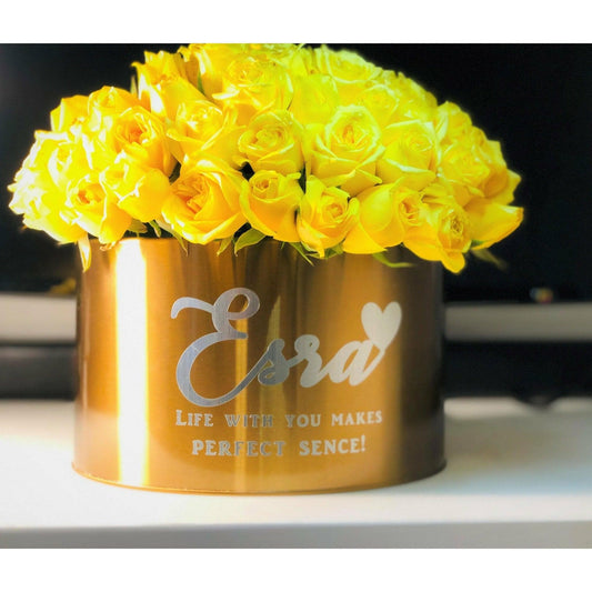 Yellow Rose Box - Rose Delivery Sydney